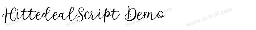 HittedealScript Demo字体转换
